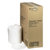 Placesetter Deluxe White Laminated Foam Plate - 8.88" diameter,  500 Count